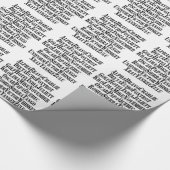 PHONETISCHES ALPHABET / CODEWORTE GESCHENKPAPIER (Ecke)