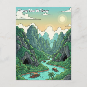 Phong Nha-Ke Bang, Vietnam Postkarte