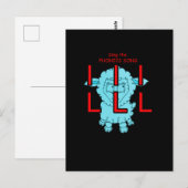 phonics postcard or flashcard postkarte (Vorne/Hinten)