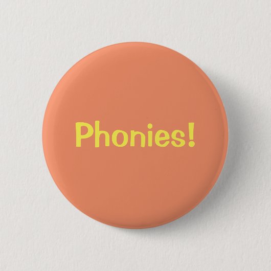 Phonies! Knopf Button (Vorderseite)