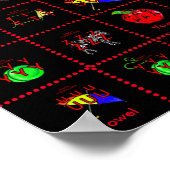 Phonik-Plakat Poster (Ecke)