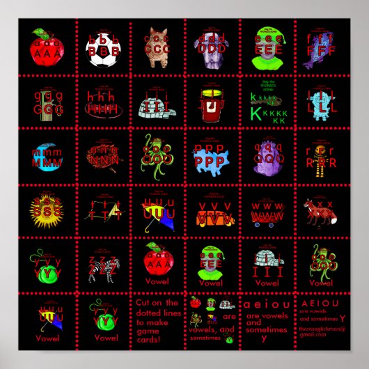 Phonik-Plakat Poster (Vorne)