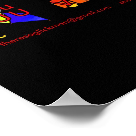 Phonik-Plakat Poster (Ecke)