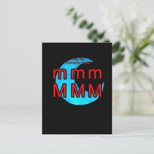 Phonik-Postkarte oder Taschenkarte Postkarte (Stehend Vorderseite)