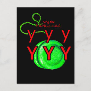Phonik-Postkarte oder Taschenkarte Postkarte