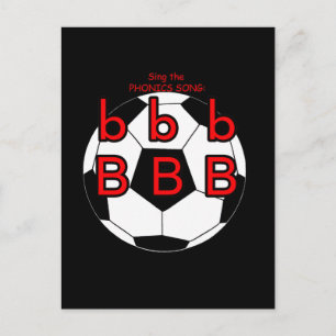 Phonik-Postkarte oder Taschenkarte Postkarte