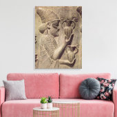 Phöniker mit zwei Angeboten, Detailhilfe Leinwanddruck (Insitu (Wohnzimmer))