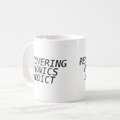Phonische Addict wiederherstellen Kaffeetasse (Vorderseite Links)