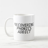 Phonische Addict wiederherstellen Kaffeetasse (Links)