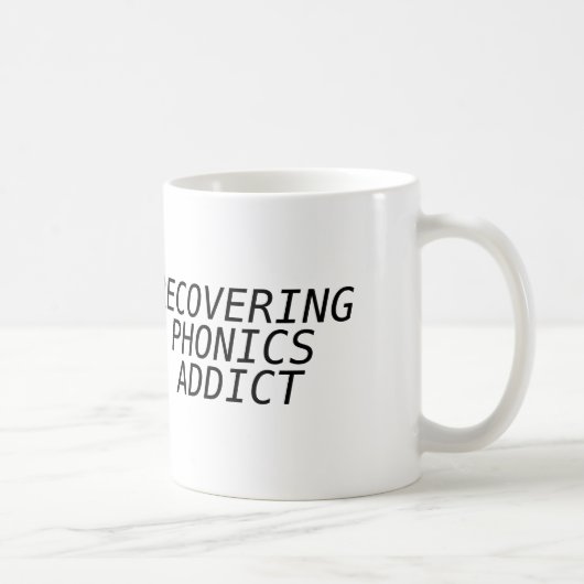 Phonische Addict wiederherstellen Kaffeetasse (Rechts)