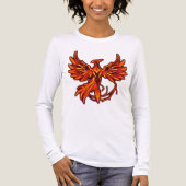 „Phönix – Aus der Asche geboren“ Tri-Blend Shirt (Vorderseite)