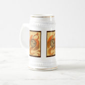 Phönix Bierglas (Vorderseite Links)