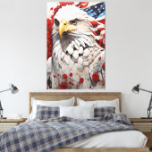 Phönix der Nation Leinwanddruck (Insitu (Schlafzimmer))