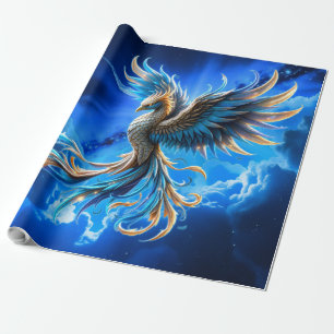 Phönix der Saphir-Dämmerung  Geschenkpapier