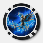 Phönix der Saphir-Dämmerung  Pokerchips (Rückseite)