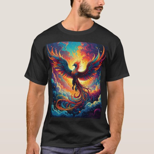 Phönix des Morgenschleiers T-Shirt (Vorderseite)