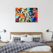 Phönix des Wassers Leinwanddruck (Insitu (Schlafzimmer))