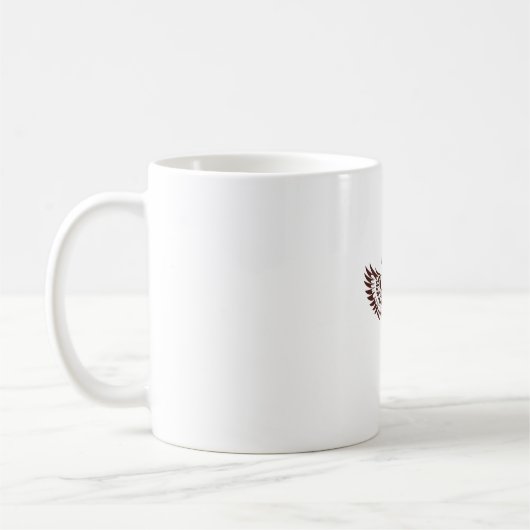 Phönix-Eule – Feurige Vision Kaffeetasse (Links)