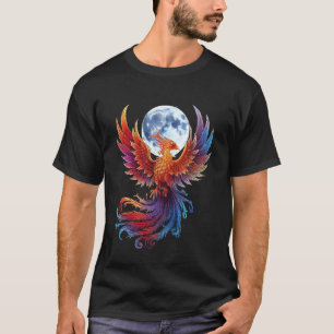 Phönix Feuer Vogel Mythische Verjüngung Aufstieg T-Shirt