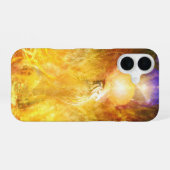 Phönix-Feuer-Vogel-TRANSMUTATION iPhone 16 Hülle (Rückseite (Horizontal))