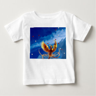 Phönix / Feuervogel. Baby T-shirt