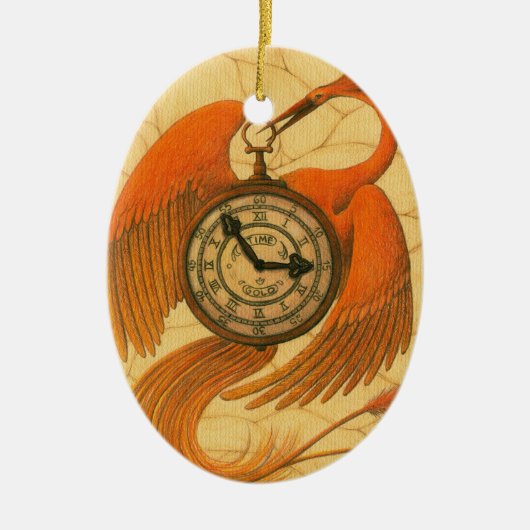 Phönix Keramikornament (Vorne)