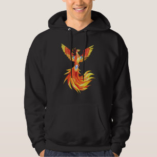 Phönix Mythische Wiedergeburt Aufsteigend Wiederge Hoodie