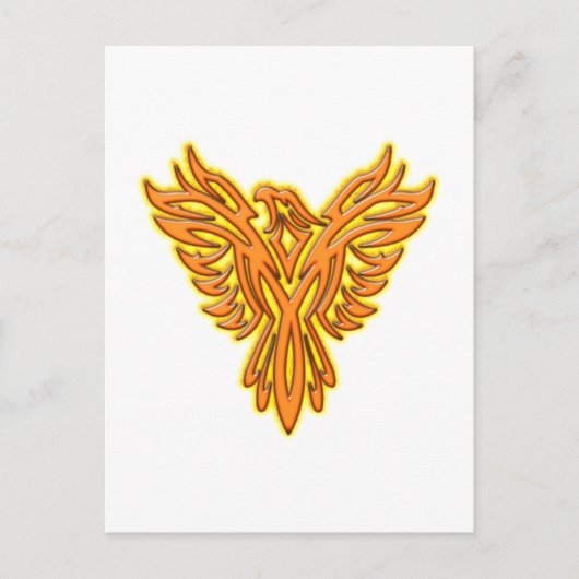 Phönix Phoenix Postkarte (Vorderseite)