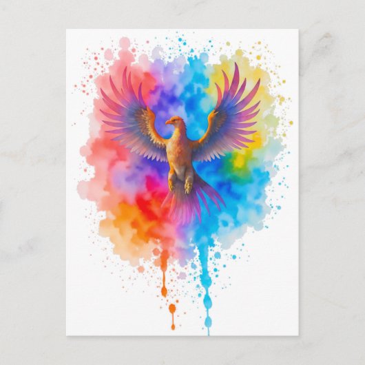 Phönix Postkarte (Vorderseite)