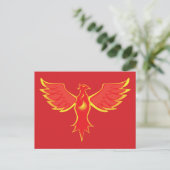 Phönix Postkarte (Stehend Vorderseite)
