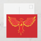 Phönix Postkarte (Vorne/Hinten)