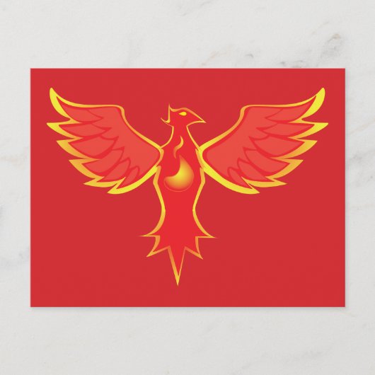 Phönix Postkarte (Vorderseite)
