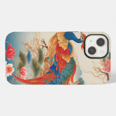 Phönix und Lotus iPhone Hülle (Rückseite (Horizontal))