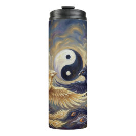 Phönix Yin Yang Thermosbecher