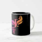 Phönix Zweifarbige Tasse (VorderseiteRechts)