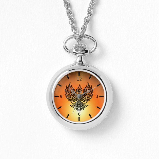 Phönixvogel Armbanduhr (Vorderseite)