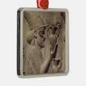 Phönizier, der zwei anbietend, Detailentlastung Ornament Aus Metall (Rechts)