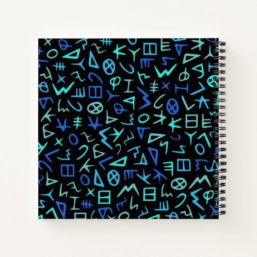 phönizisch notizbuch (Rückseite)