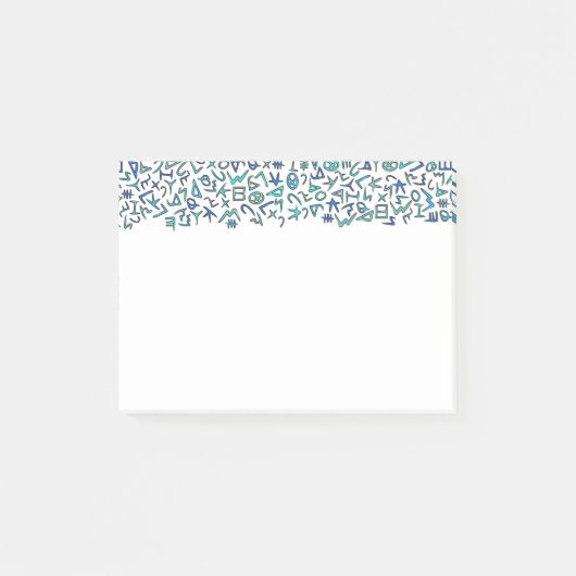 phönizisch post-it klebezettel (Vorderseite)