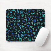 Phönizisches Alphabet Mousepad (Mit Mouse)