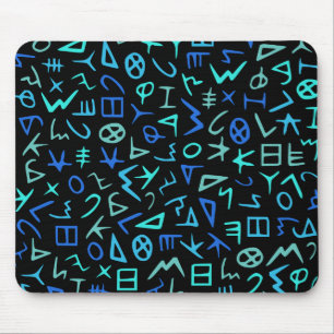 Phönizisches Alphabet Mousepad