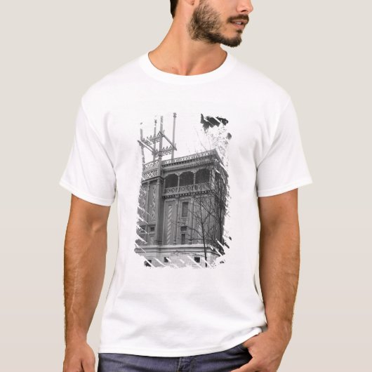 Phönizisches Haus, universelle Ausstellung, Paris T-Shirt (Vorderseite)