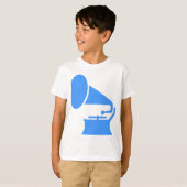 Phonograph - Baby Blue T-Shirt (Vorne ganz)