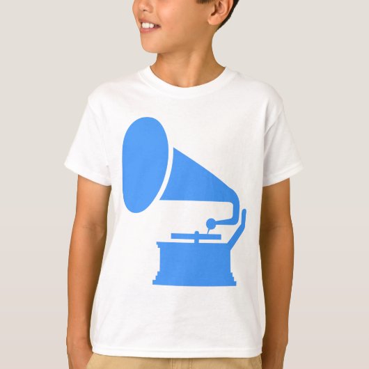 Phonograph - Baby Blue T-Shirt (Vorderseite)