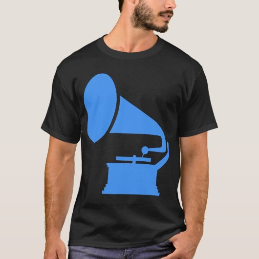 Phonograph - Baby Blue T-Shirt (Vorderseite)