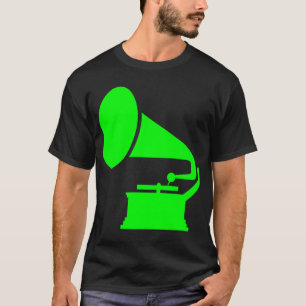 Phonograph - Grün T-Shirt