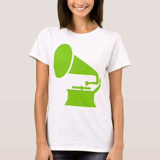 Phonograph - Martian Green T-Shirt (Vorderseite)