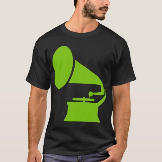 Phonograph - Martian Green T-Shirt (Vorderseite)
