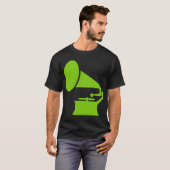 Phonograph - Martian Green T-Shirt (Vorne ganz)