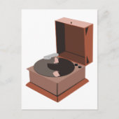 Phonograph Postkarte (Vorderseite)